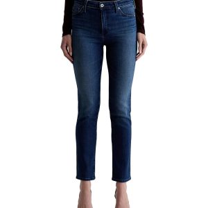 AG Jeans Mari Mid Rise Slim Straight Jean In Epilogue