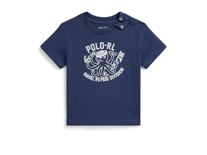 Polo Ralph Lauren Kids Cotton Jersey Graphic Tee (Infant) - Image 4