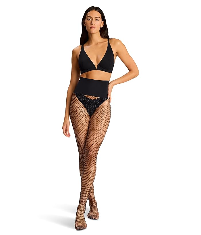 Commando Glitter Fishnet