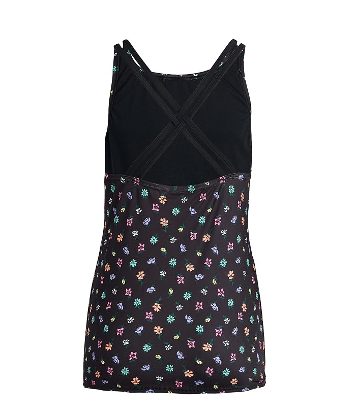 Nike Kids Crafted Blooms Spiderback Tankini Set (Big Kid) - Image 2