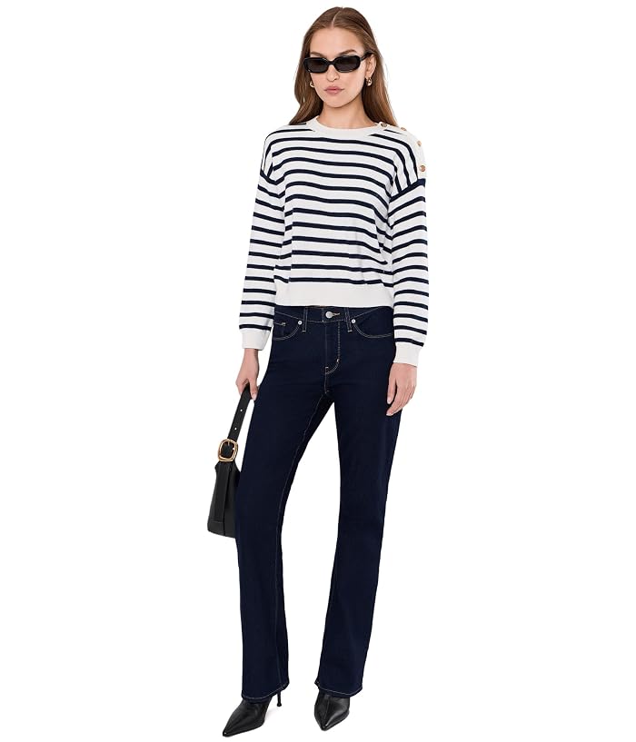 Vince Camuto Long Sleeve Stripe Pullover - Image 2