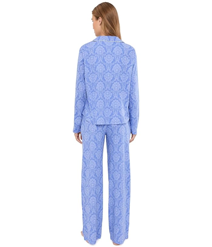 Karen Neuburger Petite Two-Piece Long Sleeve Girlfriend Pajama Set - Image 3
