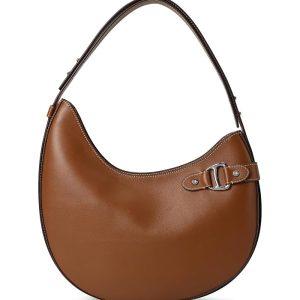 Lauren Ralph Lauren Leather Large Tasha Shoulder Bag
