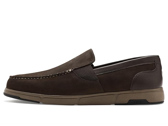 Nunn Bush Luca Moccasin Toe Venetian Leather Slip-On Lightweight Comfortable Loafers - Image 4