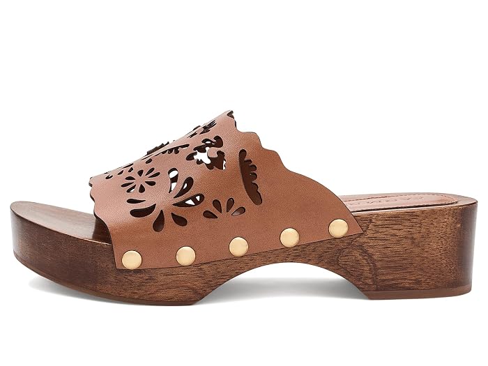 FARM Rio Lace Leather Clogs - Image 2