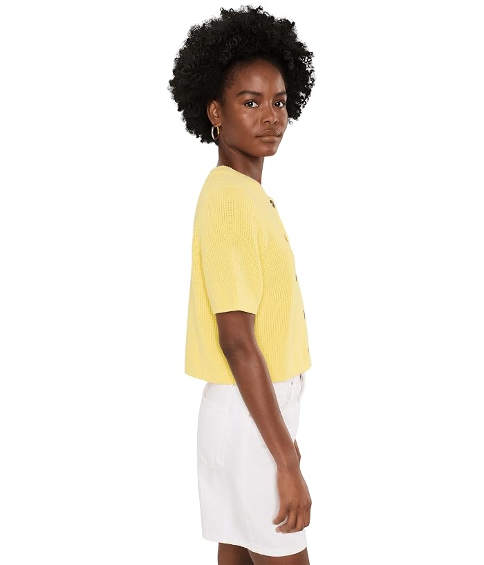 525 america Ginevra Short Sleeve Shaker Cardigan - Image 3