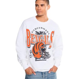 Junk Food Clothing NFL Cincinnati Bengals Conversion Crew Fleece