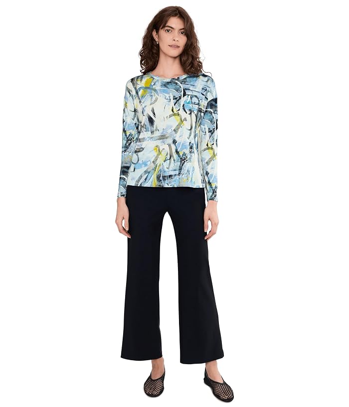 Elliott Lauren Collage - Long Sleeve Crew Neck Printed Top - Image 2