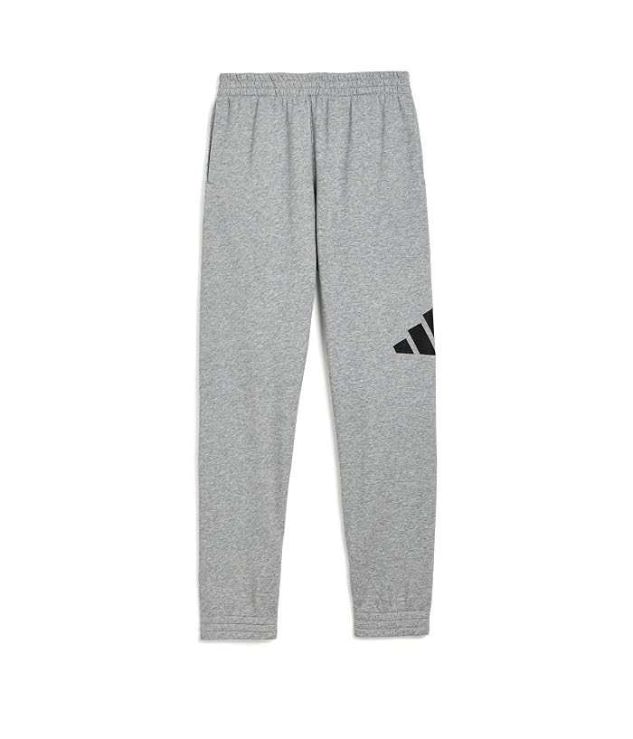 adidas Kids Essential Big Logo Fleece Heather Joggers (Big Kid)