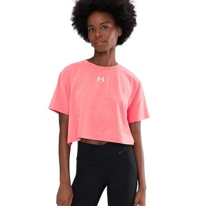 Under Armour Rival Boxy Tee Wash