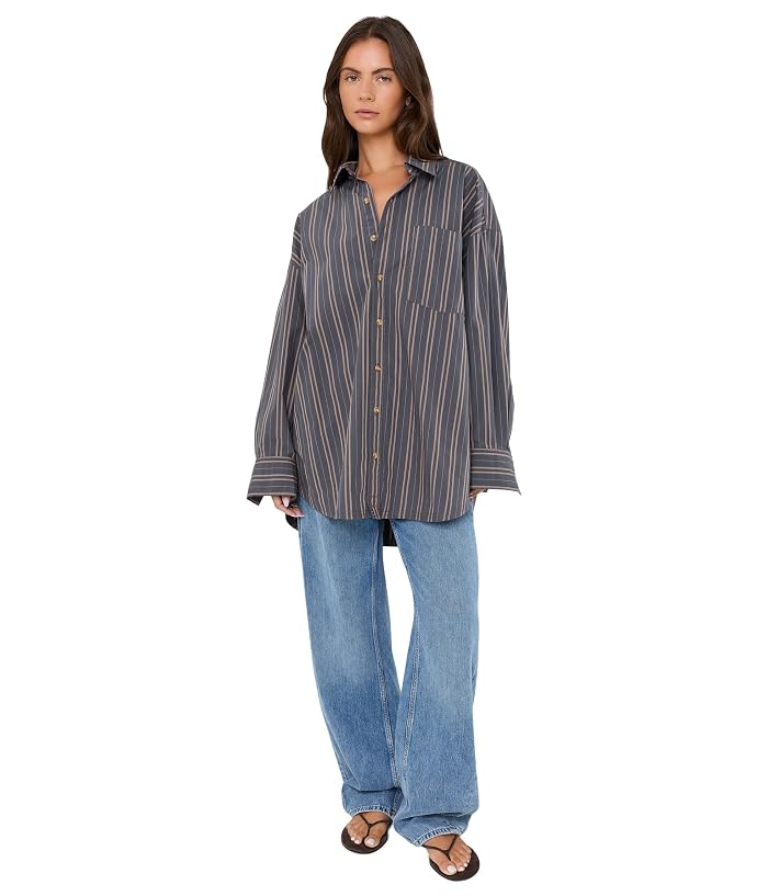 Free People Freddie Striped Shirt - Image 2