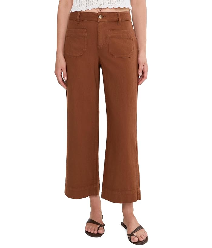 Sanctuary Soft Marine Wide Leg Crop