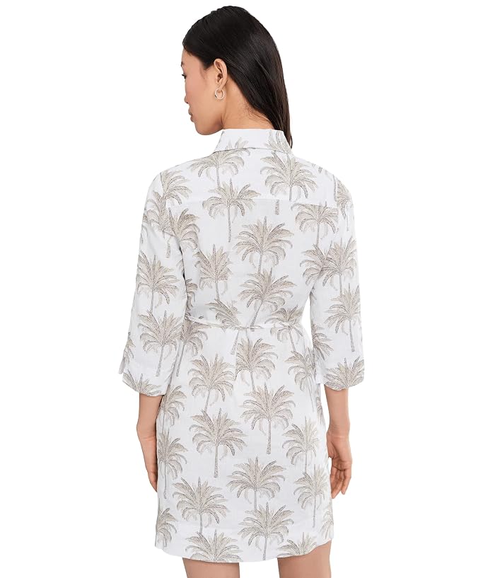 Tommy Bahama Palm Banks 3/4 Sleeve Shift Dress - Image 4