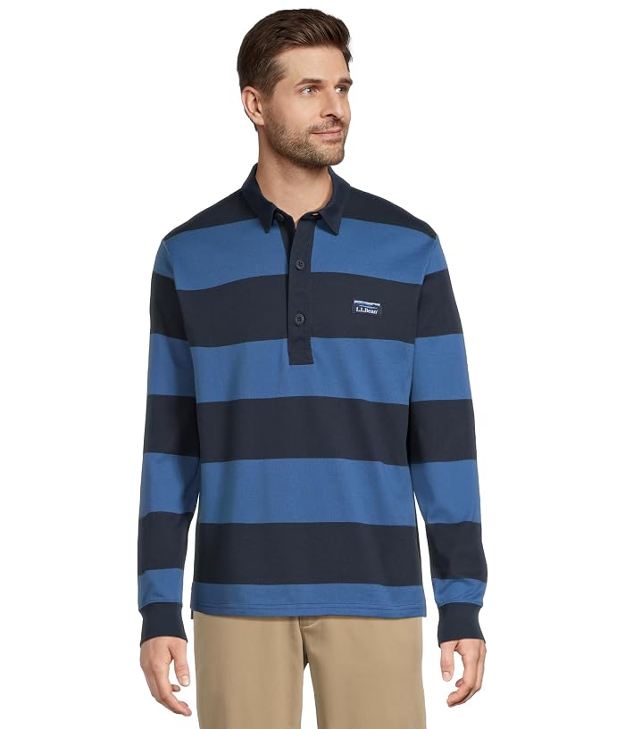 L.L.Bean Bean's Vintage Soft Rugby Stripe