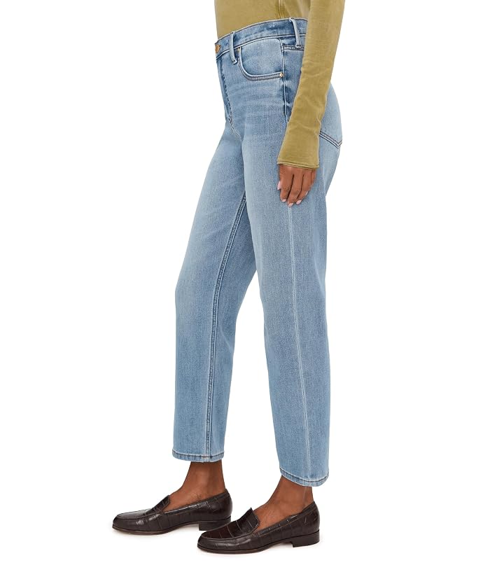 KUT from the Kloth Blair High-Rise Fab Ab New Straight Leg 5 Pocket in Certify - Image 3