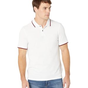 Armani Exchange Slim Fit Pique Logo Polo