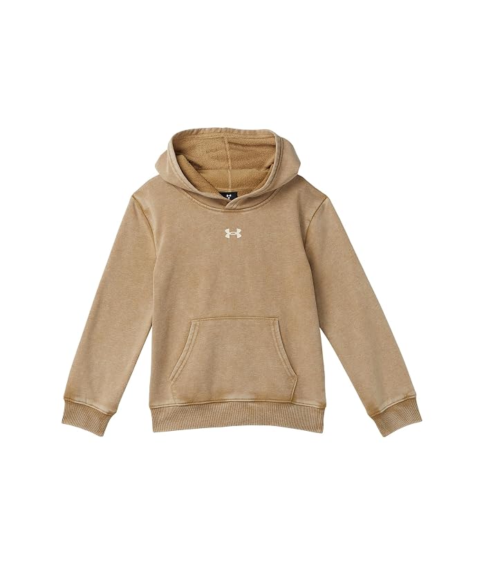 Under Armour Kids Rival Acid Wash Hoodie (Little Kid) - Image 2