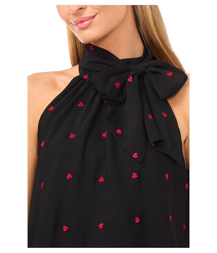 CeCe Tiered Halter Bow Tie Top - Image 3