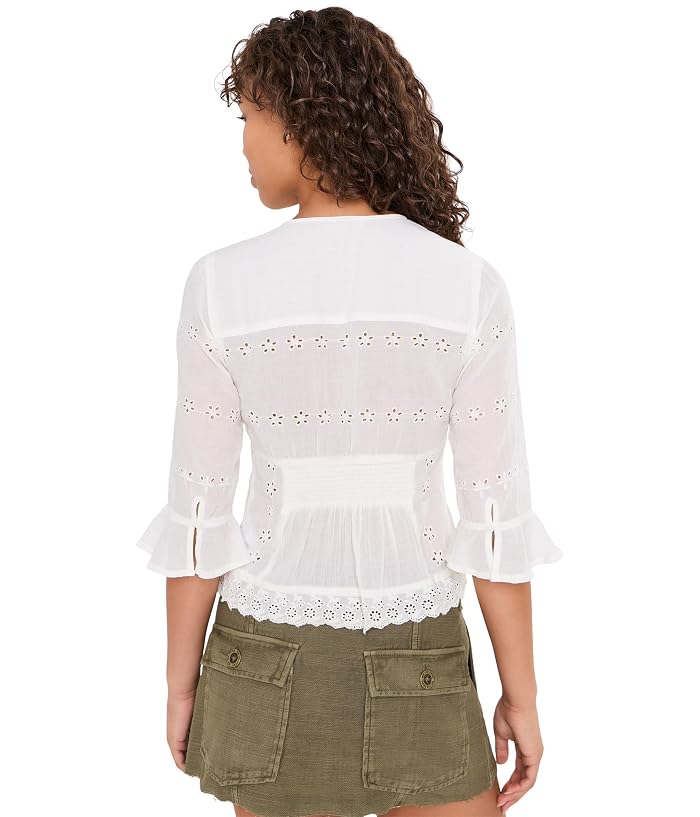 Free People Salone Eyelet Top - Image 4