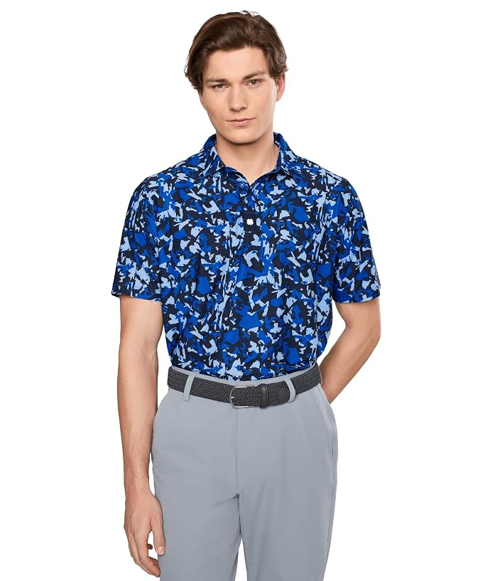 Black Clover Camo Mix Polo
