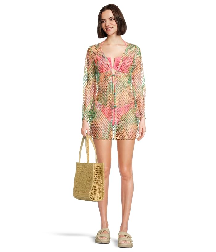BECCA Mirage Fishnet Tunic