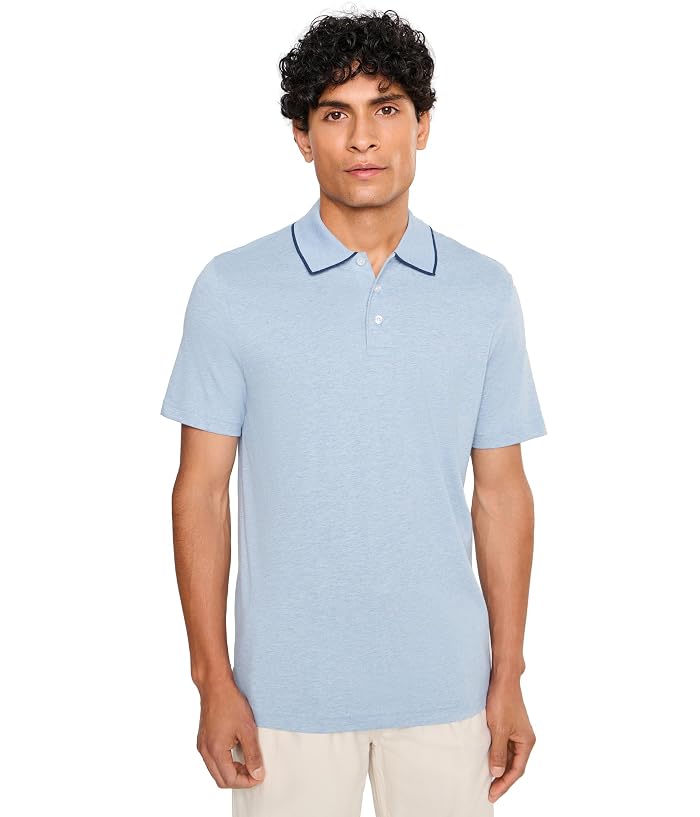 Faherty Short Sleeve Movement Pique Polo