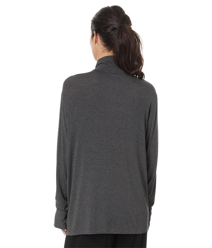 Norma Kamali Long Sleeve Turtleneck Easy Fit Top - Image 2
