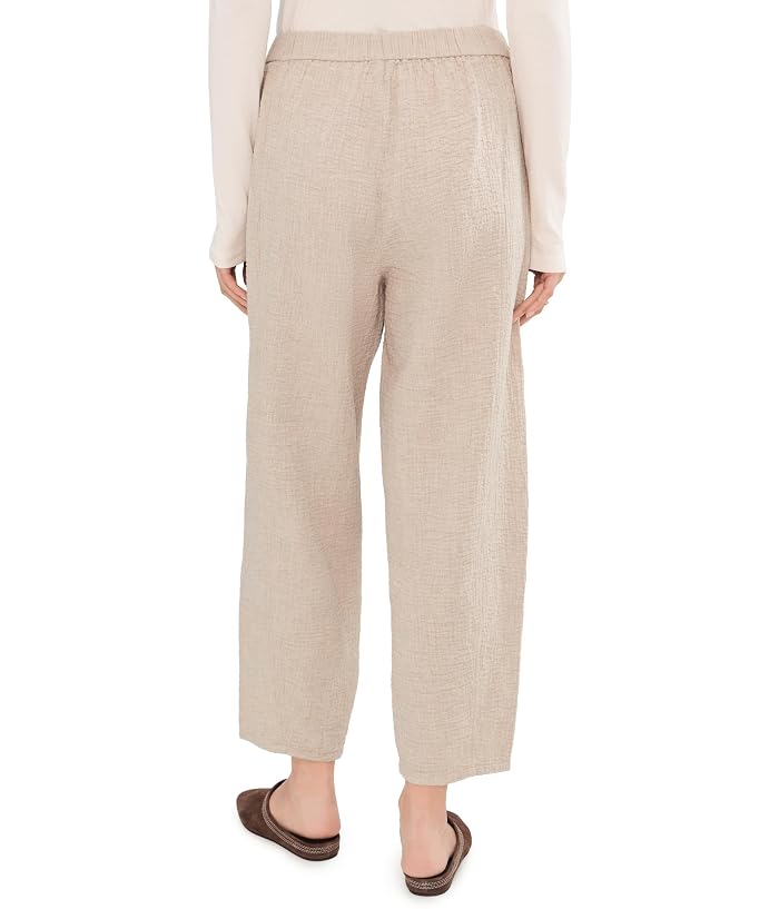 Eileen Fisher Organic Cotton Doubleweave Lantern Pants - Image 4