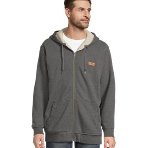 L.L.Bean Katahdin Iron Works® Hooded Sweatshirt Fleece-Lined Tall