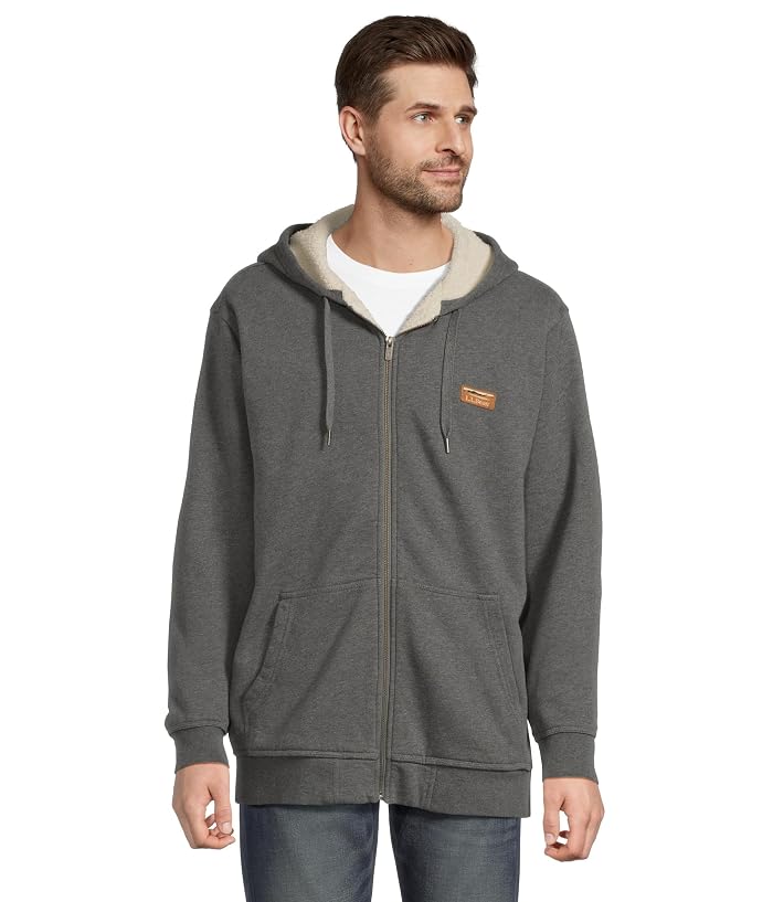 L.L.Bean Katahdin Iron Works® Hooded Sweatshirt Fleece-Lined Tall