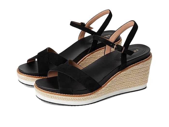 Cole Haan Cloudfeel Silvee Espadrille Wedges 75mm