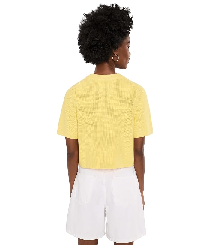 525 america Ginevra Short Sleeve Shaker Cardigan - Image 4
