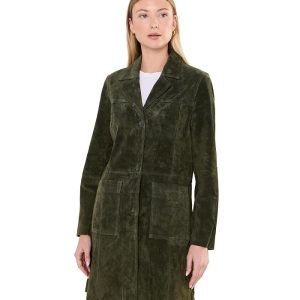 Blank NYC Spicy Herbs Trench Coat