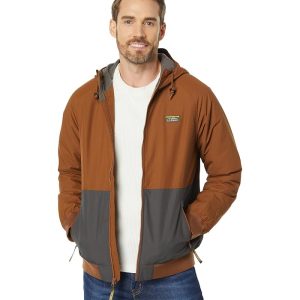 L.L.Bean Insulated Bomber Hoodie Color-Block
