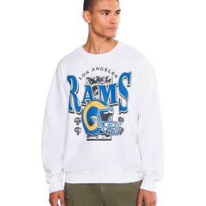Junk Food Clothing NFL Los Angeles Rams Conversion Crew Fleece
