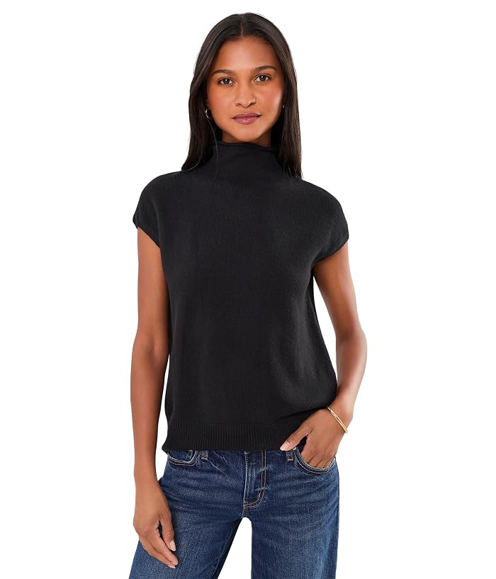 Sanctuary Mock Neck Sweater Shell