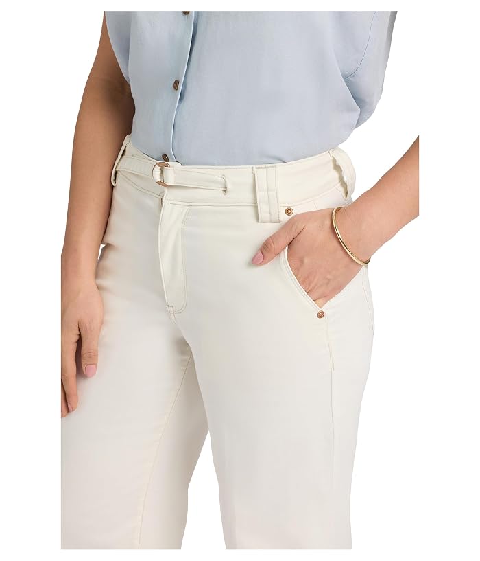 NYDJ Mia Palazzo Jeans in Vintage White - Image 3