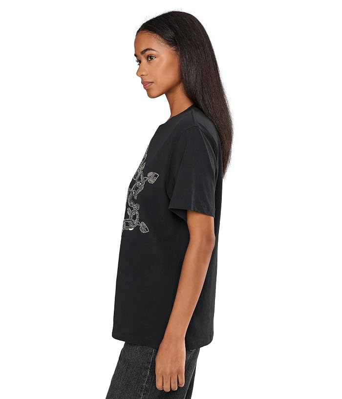 AllSaints Drip Emb Bf Tee - Image 3