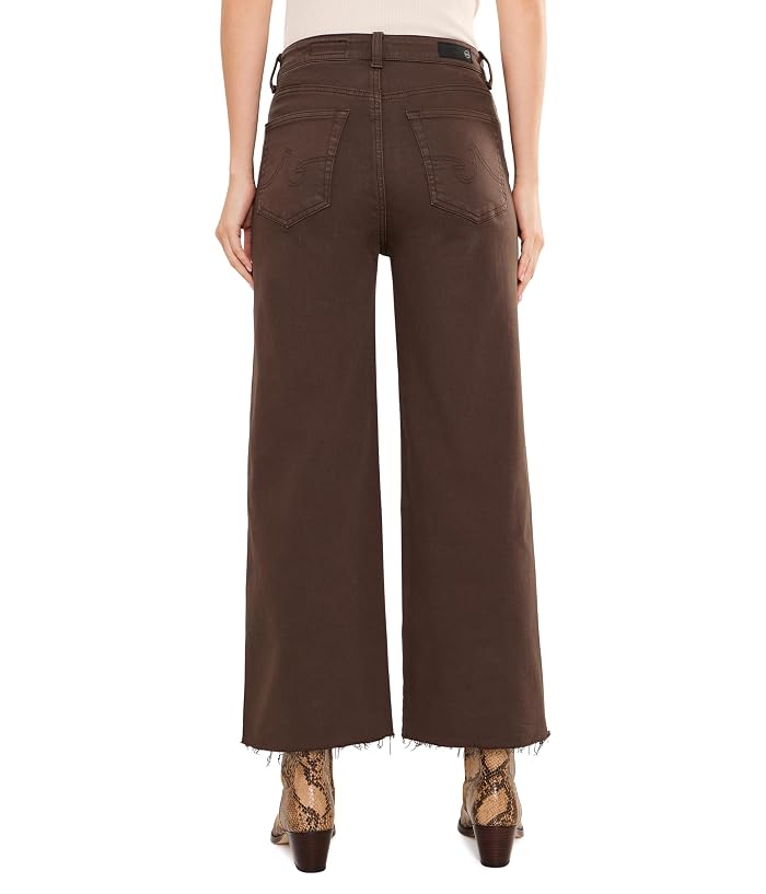 AG Jeans Saige Wide Leg Crop Mid-Rise Fit - Image 4