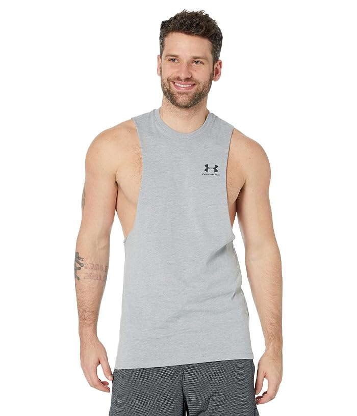 Under Armour Left Chest Cutoff Tank - Image 4