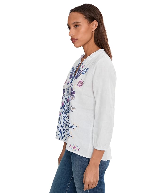 Johnny Was Ruffle Field Blouse - Adina - Image 3