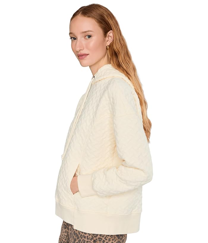 Mod-o-doc Quilte, Long Sleeve Oversized Step Hem Hoodie - Image 3