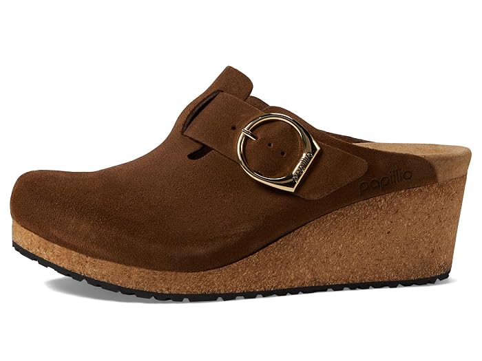 Birkenstock Fanny Wedge Clog - Suede - Image 4
