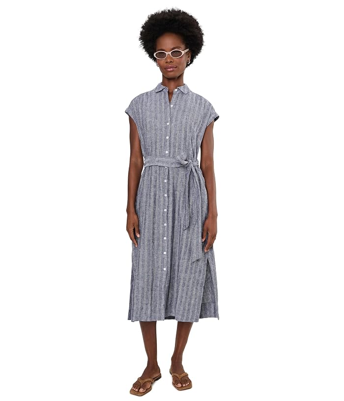 Tommy Bahama Textured Dobby Midi Shirt Dress - Image 2