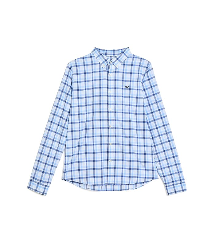 Vineyard Vines Kids Plaid Featherweight Performance Shirt (Toddler/Little Kid/Big Kid)