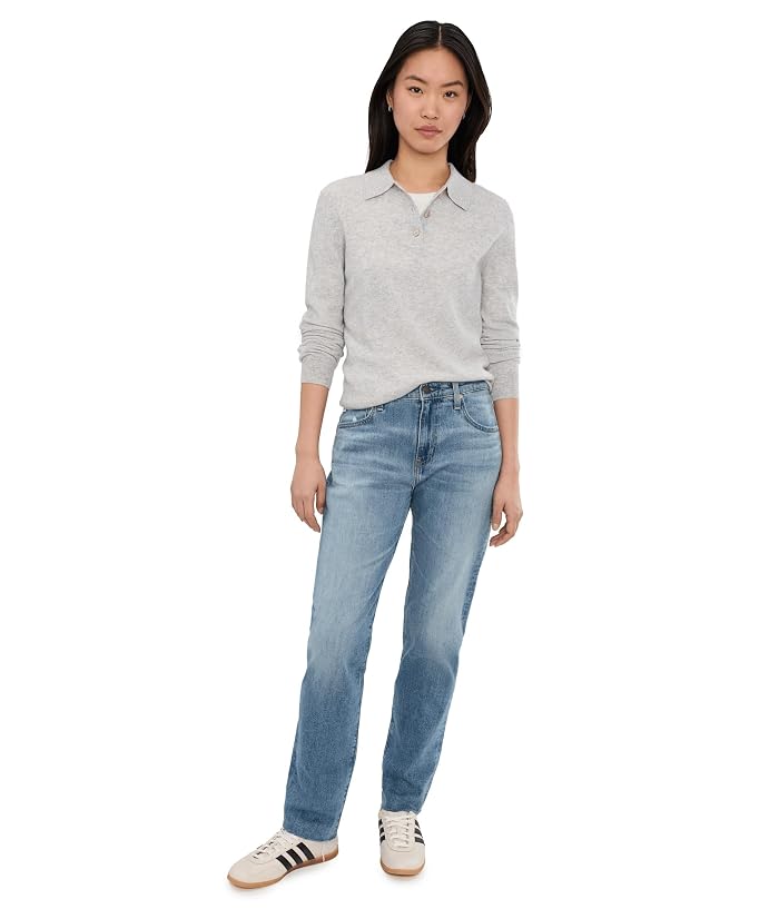 AG Jeans The Boyfriend Mid-Rise Relaxed Fit in American West - Image 2