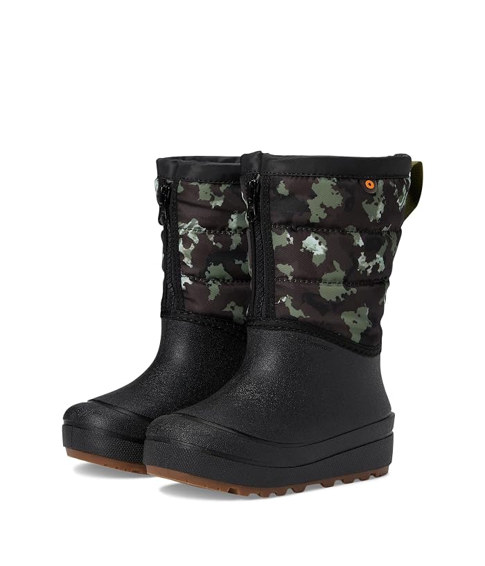 Bogs Kids Snow Shell Zip - Camo Texture (Toddler/Little Kid/Big Kid)