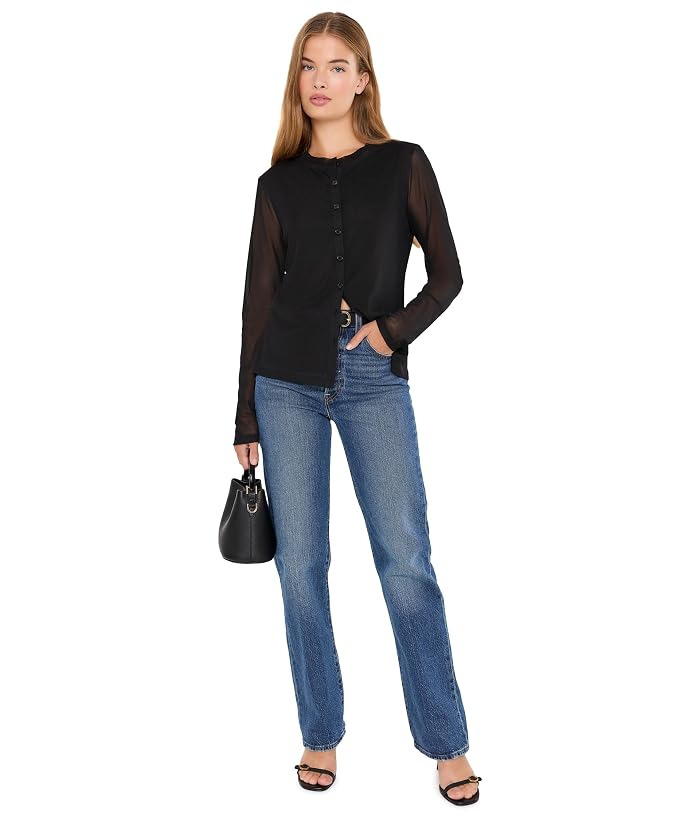 Sanctuary Mesh Long Sleeve Cardi - Image 2