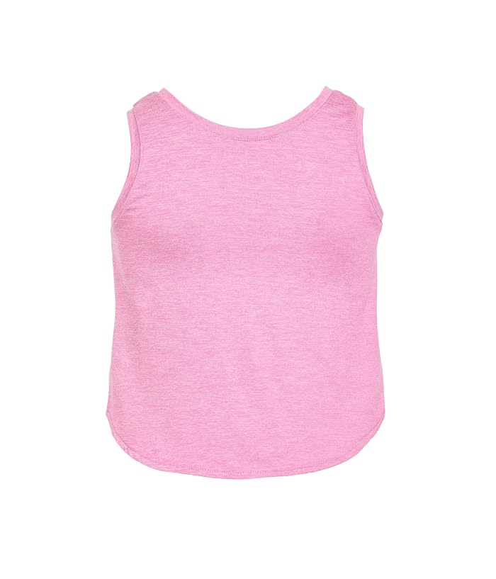 adidas Kids Melange Flounce Tank Shorts Set (Toddler/Little Kid) - Image 2