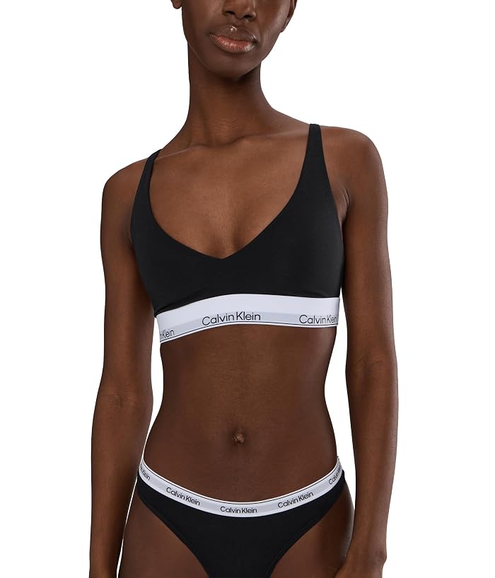 Calvin Klein Underwear Icon Cotton Modal Unlined Triangle Bralette